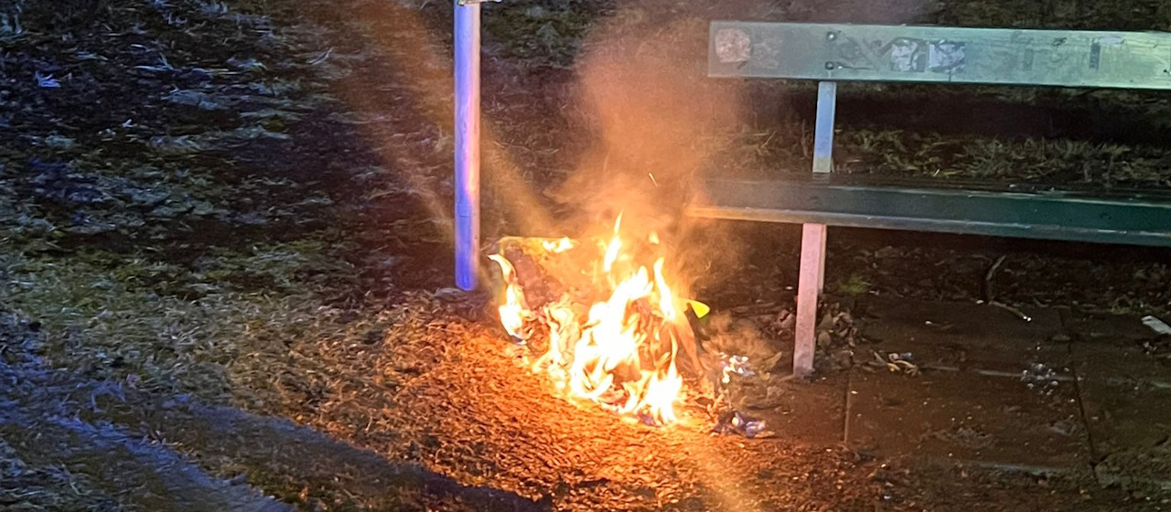 Einsatz 29.01. - Mistkübelbrand in Gössendorf